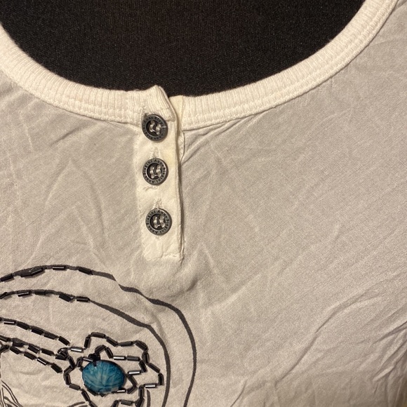 NWOT ROBERTA BIAGI WOMEN TOP With Details size L made in Italy - Picture 3 of 10